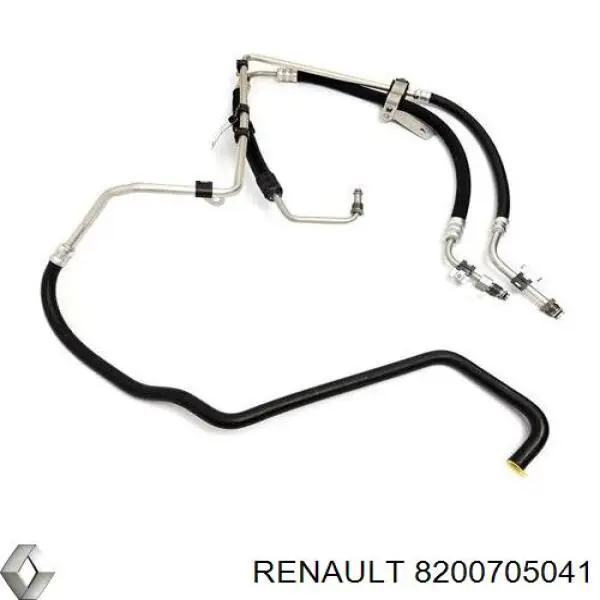 Mangueira da Direção hidrâulica assistida de pressão alta desde a bomba até a régua (do mecanismo) Renault (RVI) 8200705041 preço, a partir de 325,90 USD