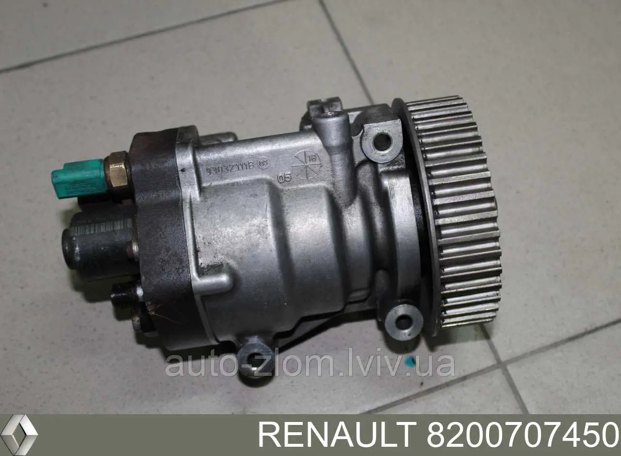 Compre 8200707450 Renault (RVI) Bomba de combustível de pressão alta