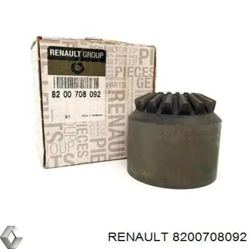 8200708092 Renault (RVI) Roda dentada de diferencial