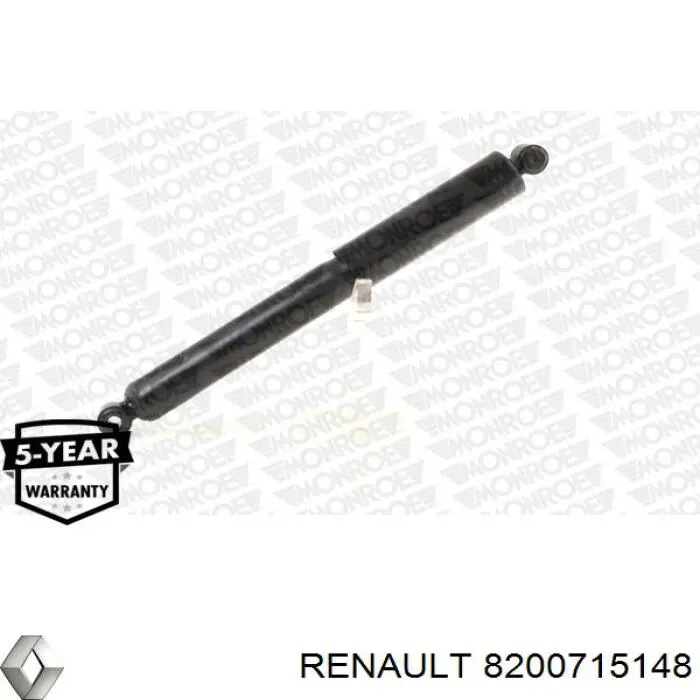 Compre 8200715148 Renault (RVI) Amortecedor traseiro