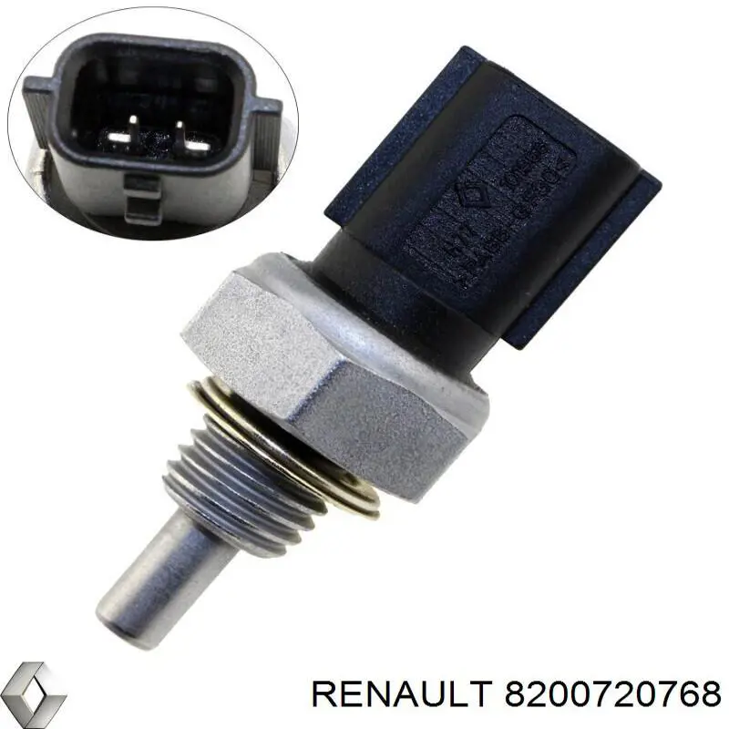 8200720768 Renault (RVI) Sensor de temperatura do fluido de esfriamento