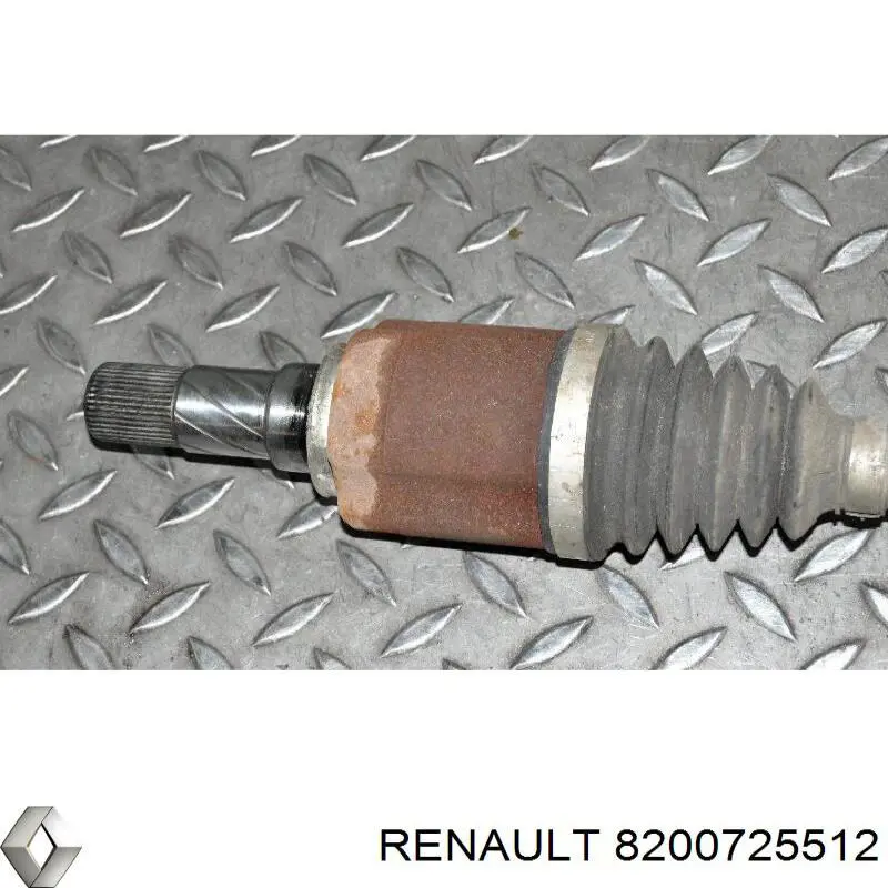 8200725512 Renault (RVI) Semieixo (acionador) dianteiro esquerdo