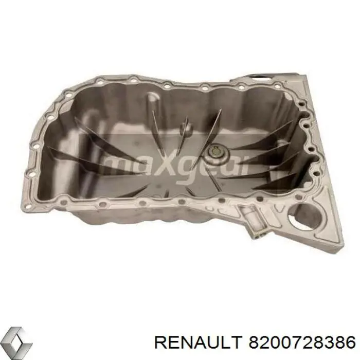 Compre 8200728386 Renault (RVI) Panela de óleo de cárter do motor
