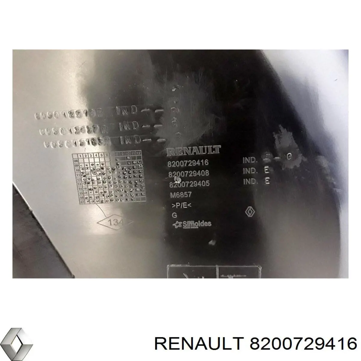 Compre 8200729416 Renault (RVI) Revestimento (cobrimento) interno da porta dianteira esquerda