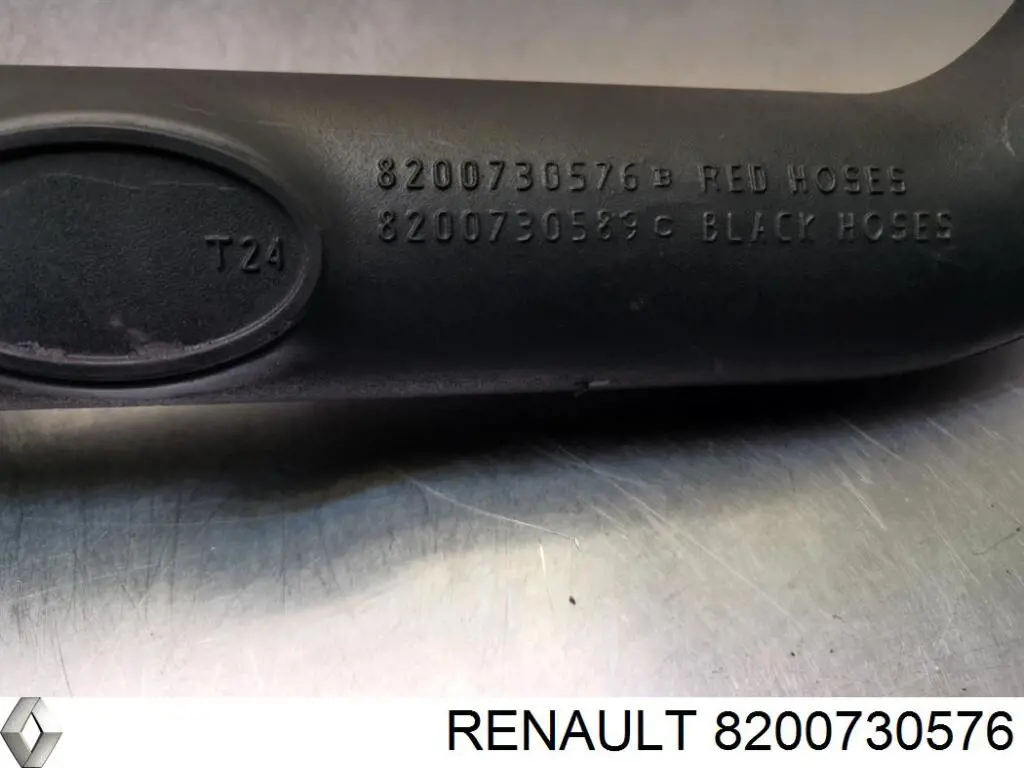 8200730576 Renault (RVI) Mangueira (cano derivado) de intercooler