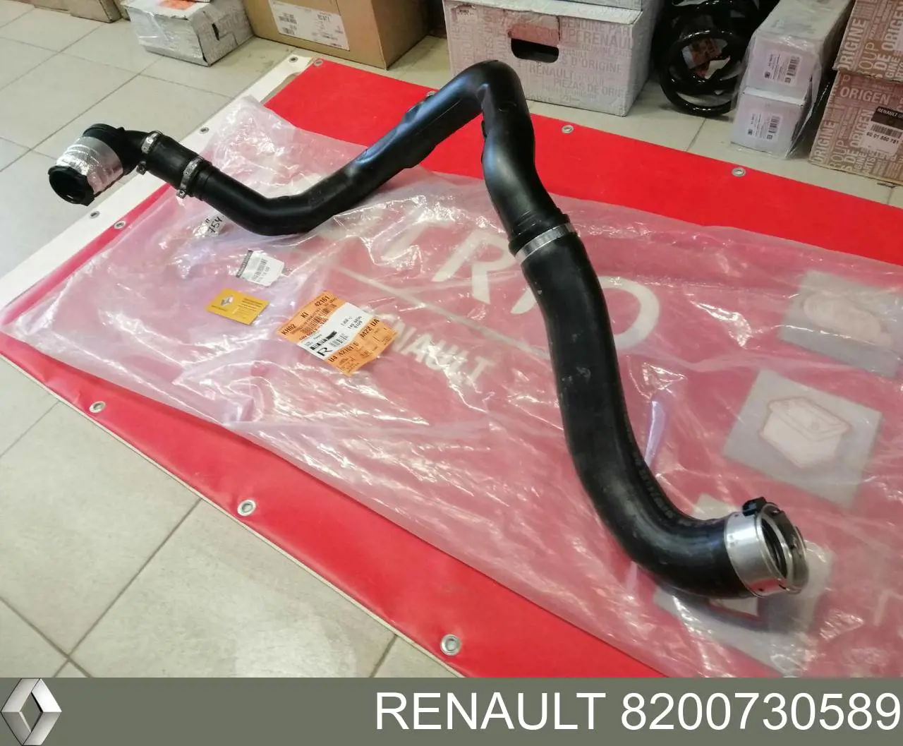 Mangueira (cano derivado) de intercooler Renault (RVI) 8200730589 preço, a partir de 80,02 USD
