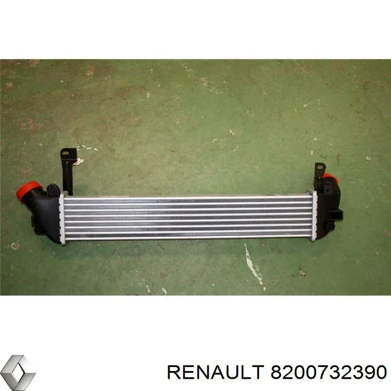 Compre 8200732390 Renault (RVI) Radiador de intercooler