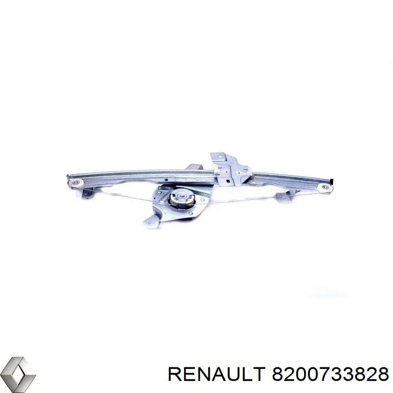 8200733828 Renault (RVI) Mecanismo de acionamento de vidro da porta dianteira direita