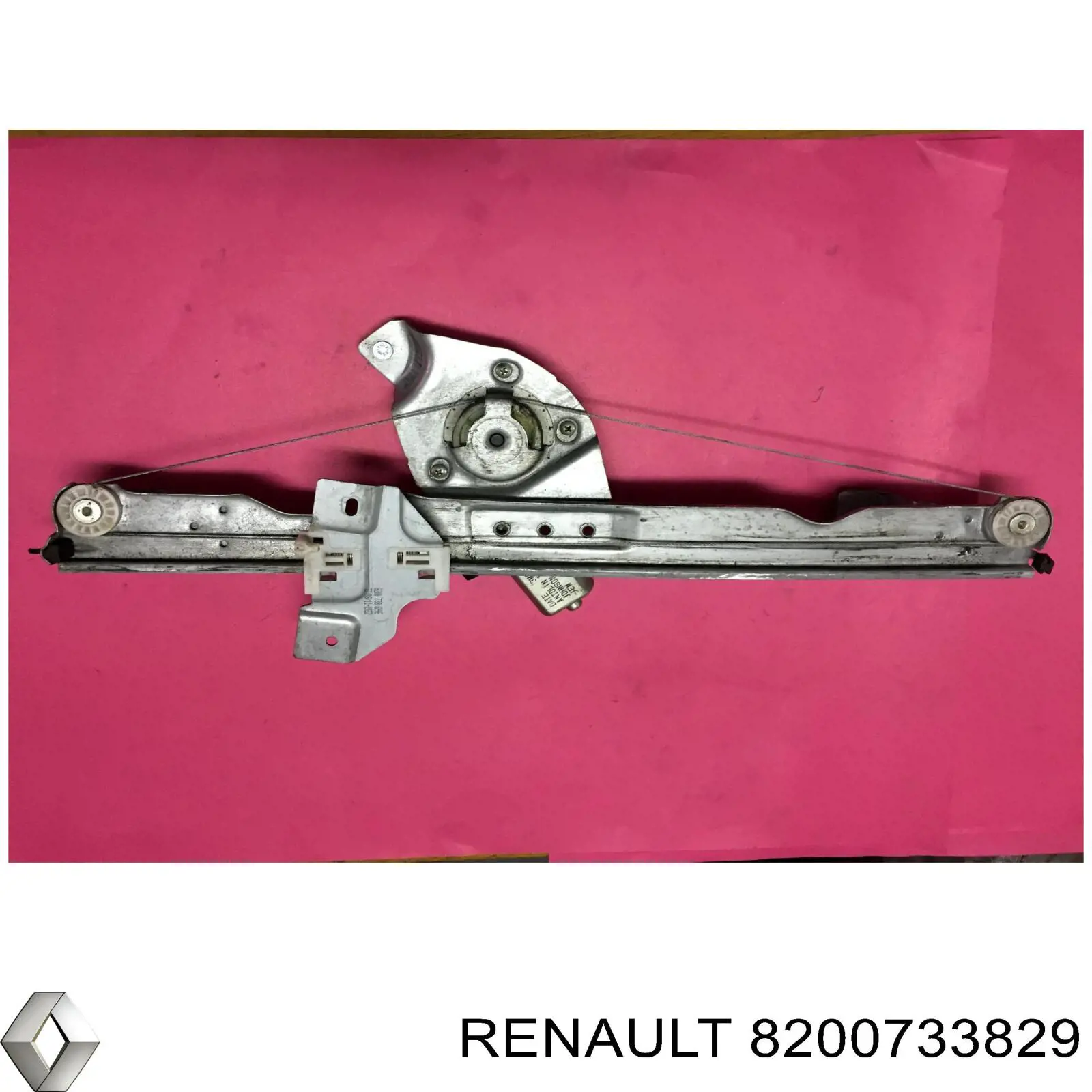 8200733829 Renault (RVI) Mecanismo de acionamento de vidro da porta dianteira esquerda