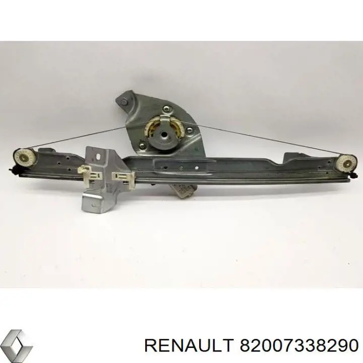 Compre 82007338290 Renault (RVI) Mecanismo de acionamento de vidro da porta dianteira esquerda