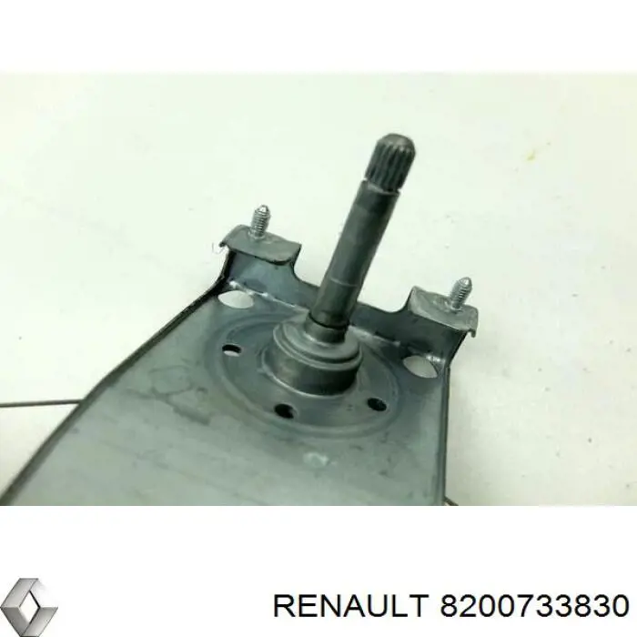 8200733830 Renault (RVI) Mecanismo de acionamento de vidro da porta traseira direita
