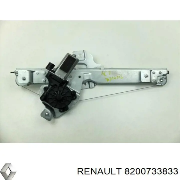 Mecanismo de acionamento de vidro da porta traseira esquerda Renault (RVI) 8200733833 preço, a partir de 60,54 USD
