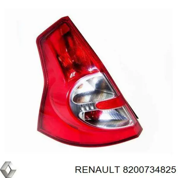 Lanterna traseira esquerda Renault (RVI) 8200734825 preço, a partir de 75,64 USD