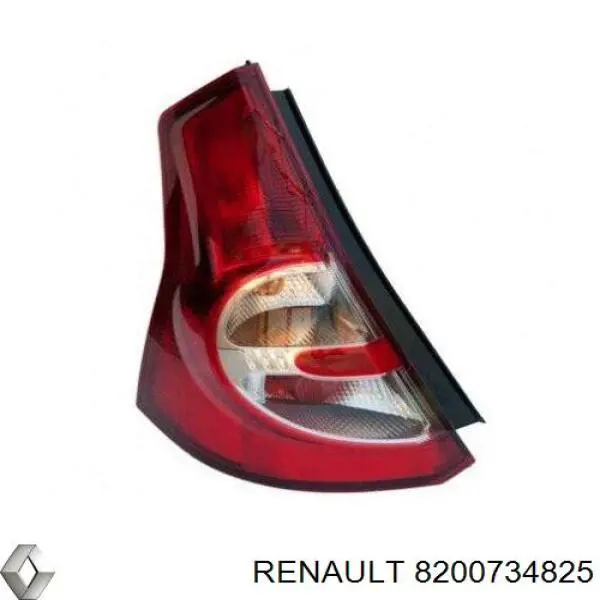 Compre 8200734825 Renault (RVI) Lanterna traseira esquerda