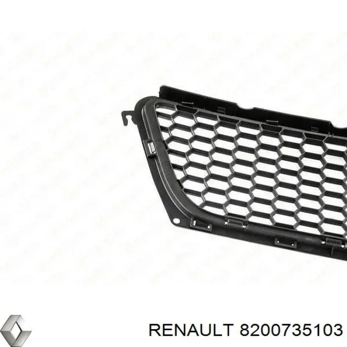 Grelha do pára-choque dianteiro Renault (RVI) 8200735103 preço, a partir de 35,00 USD