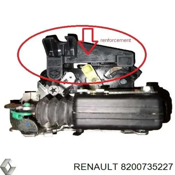 Compre 8200735227 Renault (RVI) Fecho da porta dianteira esquerda