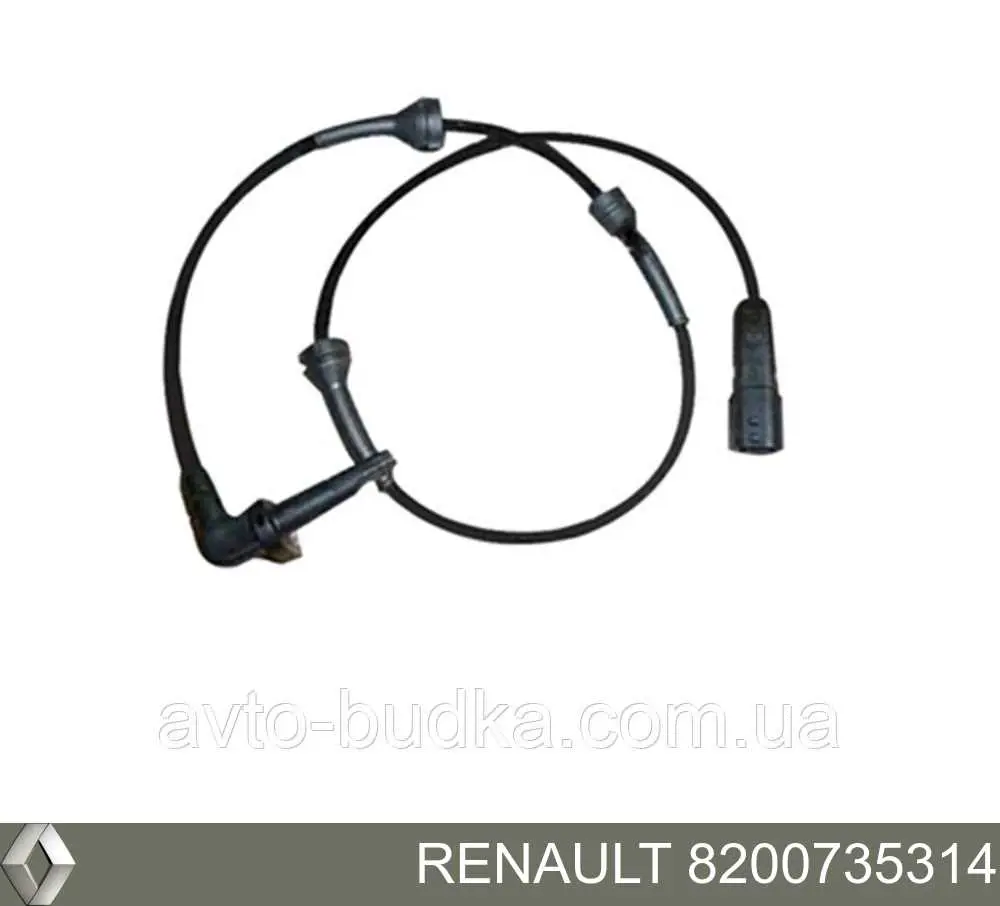 8200735314 Renault (RVI) Sensor dianteiro de ABS