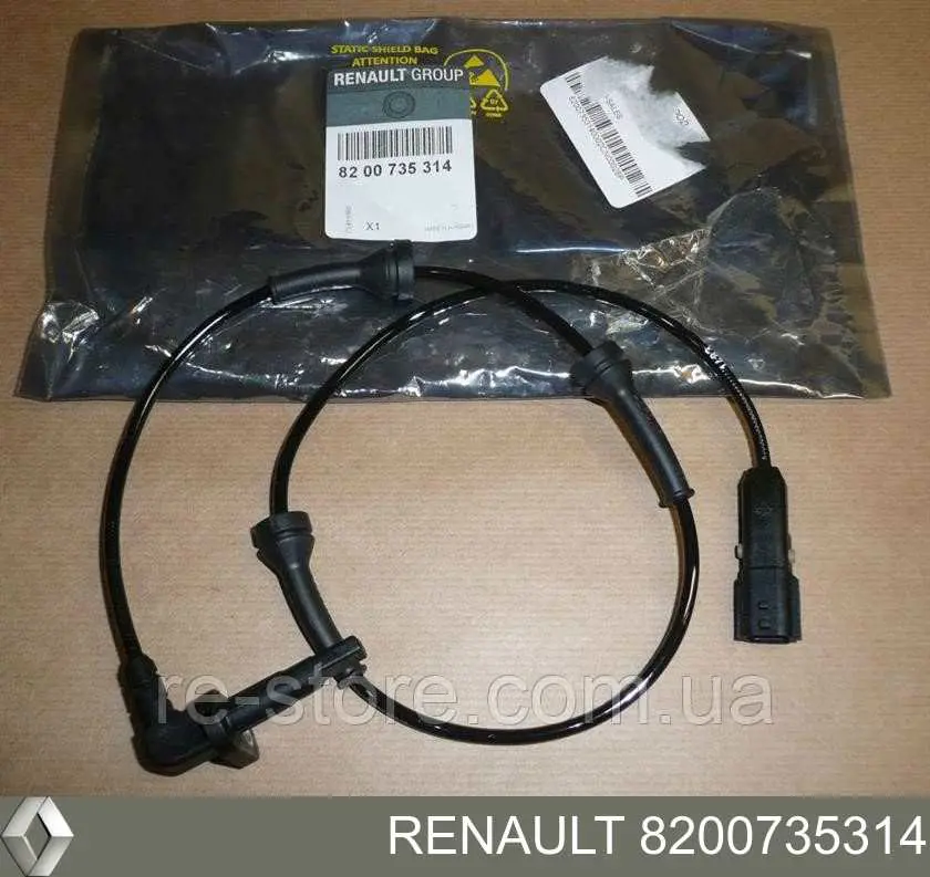 Sensor dianteiro de ABS Renault (RVI) 8200735314 preço, a partir de 28,02 USD