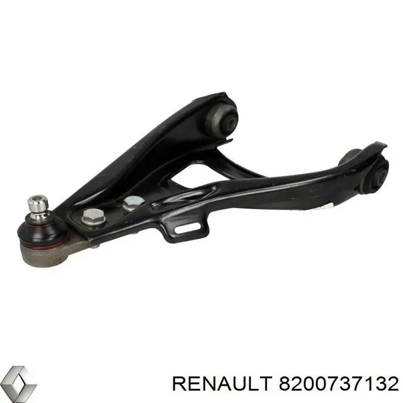 Compre 8200737132 Renault (RVI) Braço oscilante inferior esquerdo de suspensão dianteira