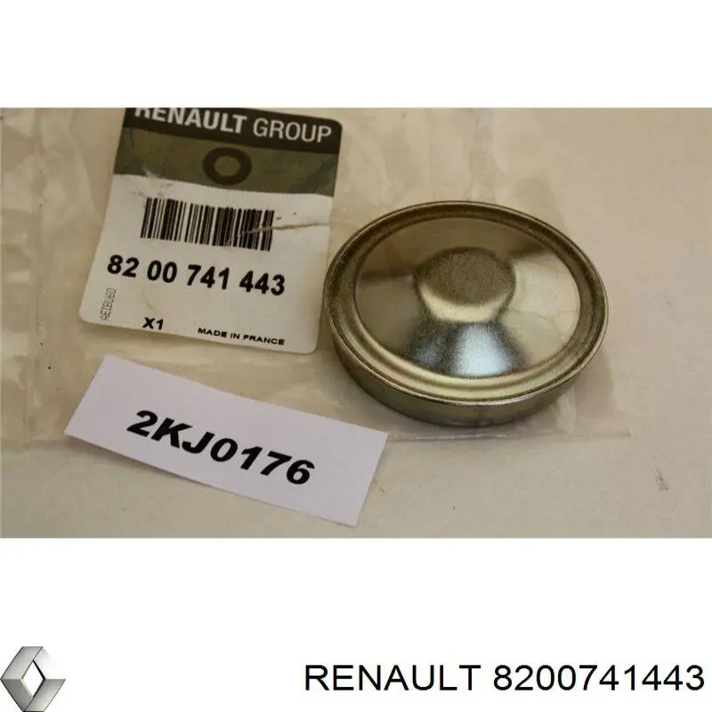 8200741443 Renault (RVI) Tampão de cubo
