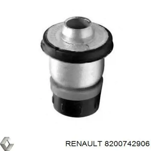 Bloco silencioso (coxim) de viga dianteira (de plataforma veicular) 8200742906 Renault (RVI)