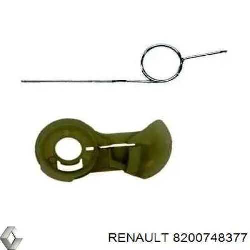 8200748377 Renault (RVI) Mecanismo de acionamento de vidro da porta dianteira esquerda