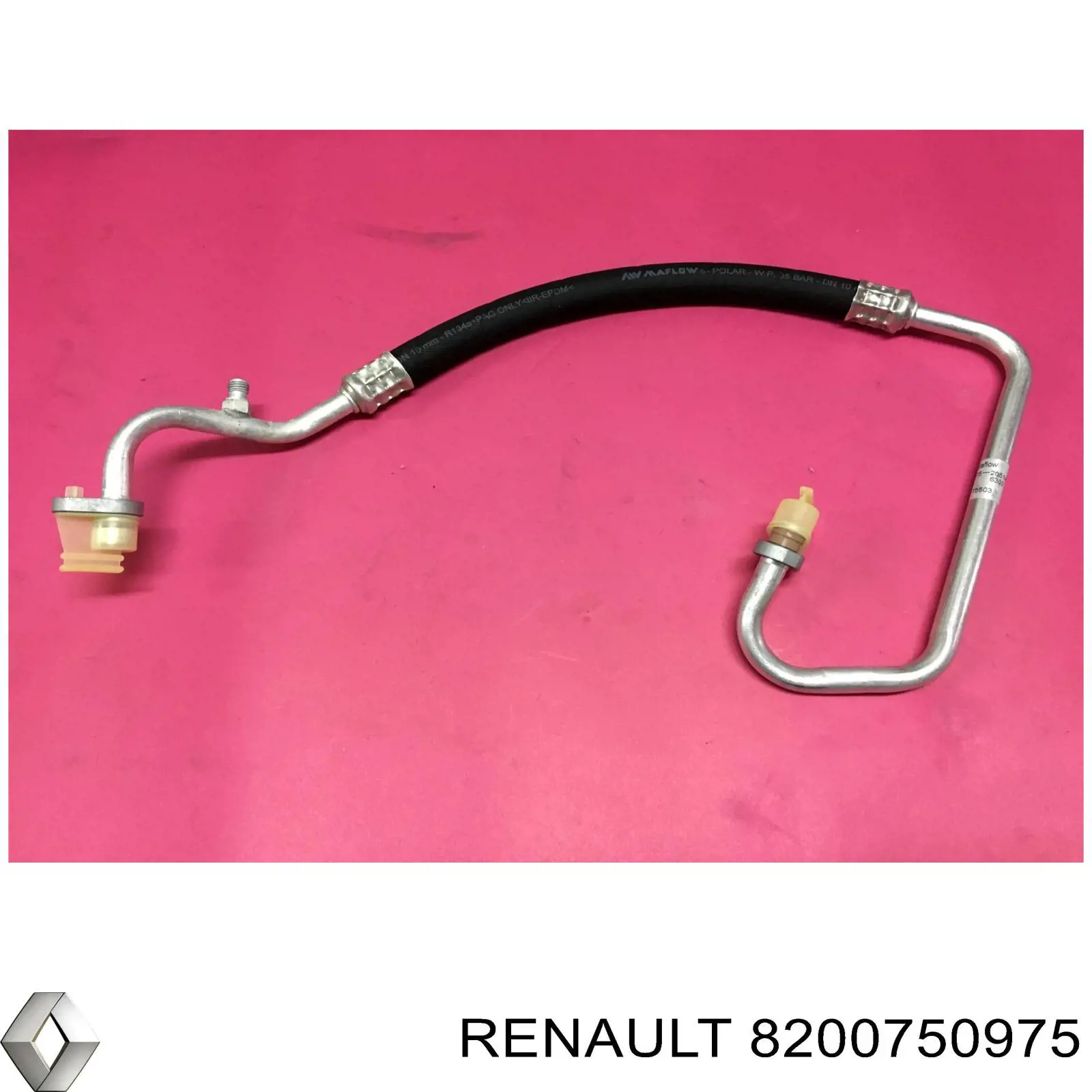 Mangueira de aparelho de ar condicionado, desde o compressor até o radiador Renault (RVI) 8200750975 preço, a partir de 36,38 USD