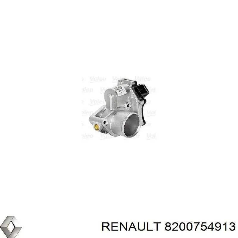 8200754913 Renault (RVI) Válvula de borboleta montada