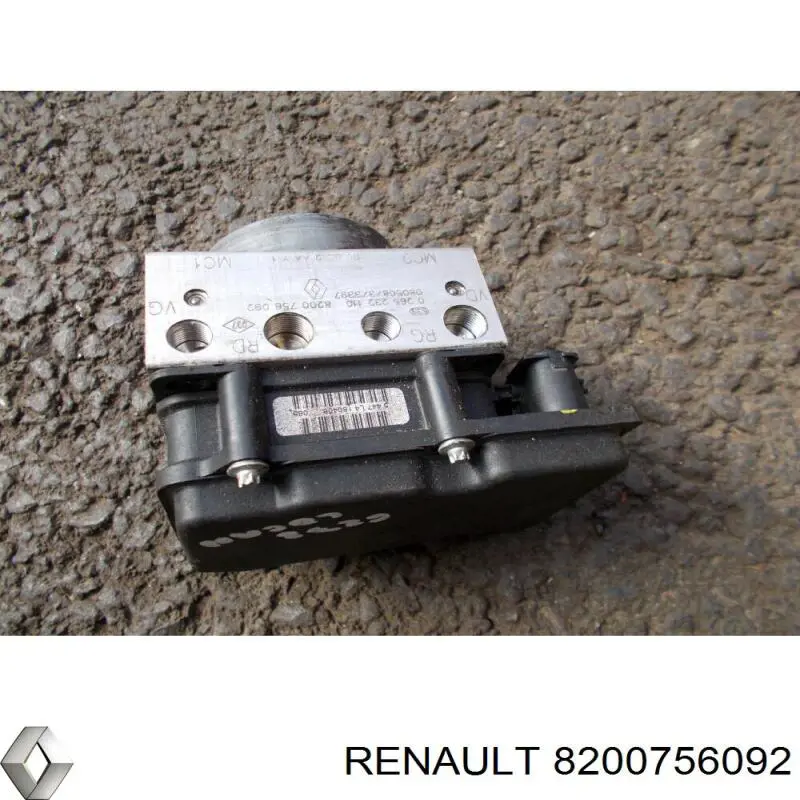 8200756092 Renault (RVI) Unidade hidráulico de controlo ABS