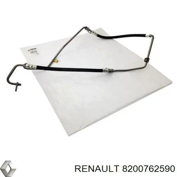 Mangueira da Direção hidrâulica assistida de pressão alta desde a bomba até a régua (do mecanismo) Renault (RVI) 8200762590 preço, a partir de 87,60 USD