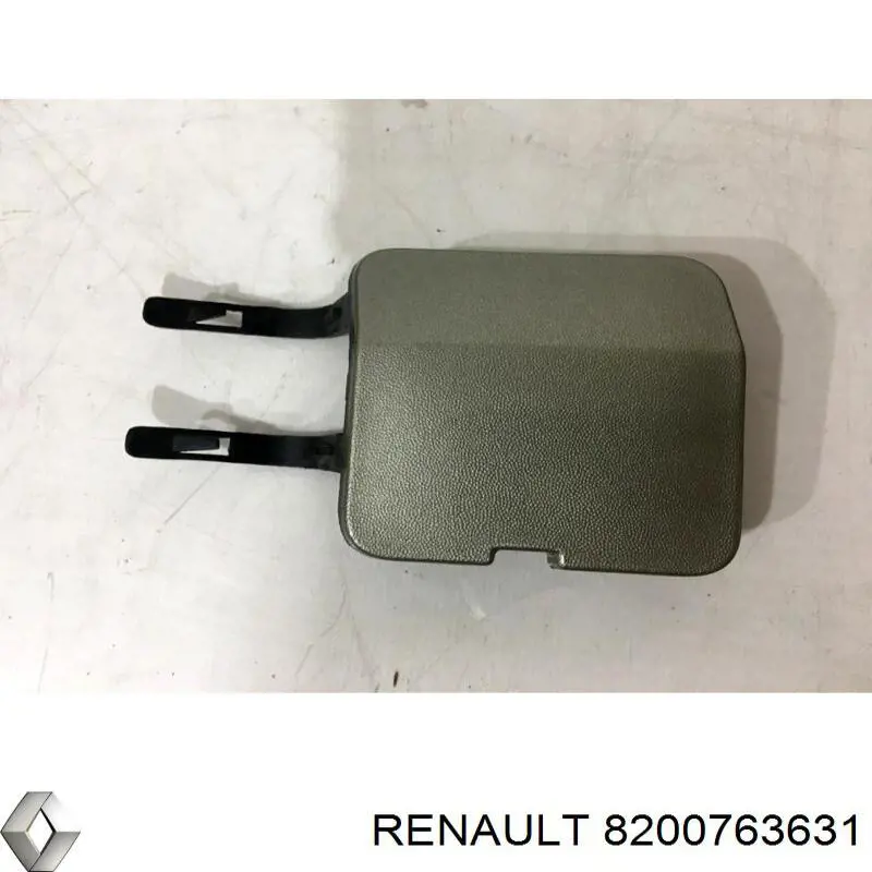 8200763631 Renault (RVI) Tampão dianteira do pára-choque do gancho de reboque