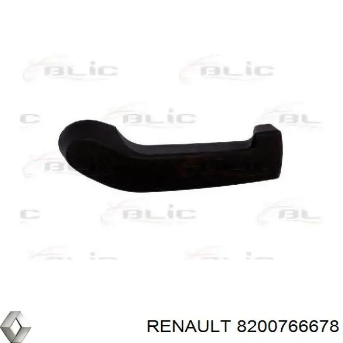 8200766678 Renault (RVI) Maçaneta interna esquerda da porta lateral (deslizante)