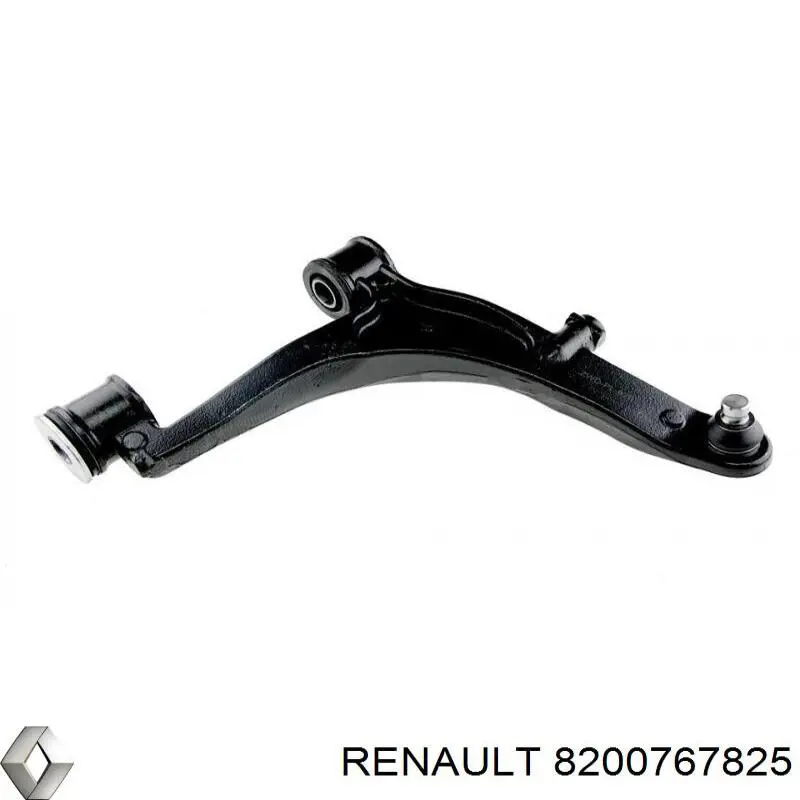 Braço oscilante inferior direito de suspensão dianteira Renault (RVI) 8200767825 preço, a partir de 126,68 USD