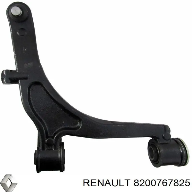 8200767825 Renault (RVI) Braço oscilante inferior direito de suspensão dianteira