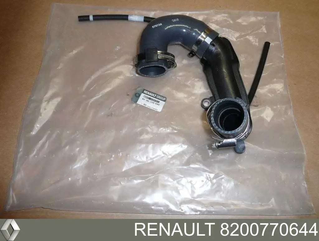Cano derivado de ar, saída de turbina (supercompressão) Renault (RVI) 8200770644 preço, a partir de 44,82 USD