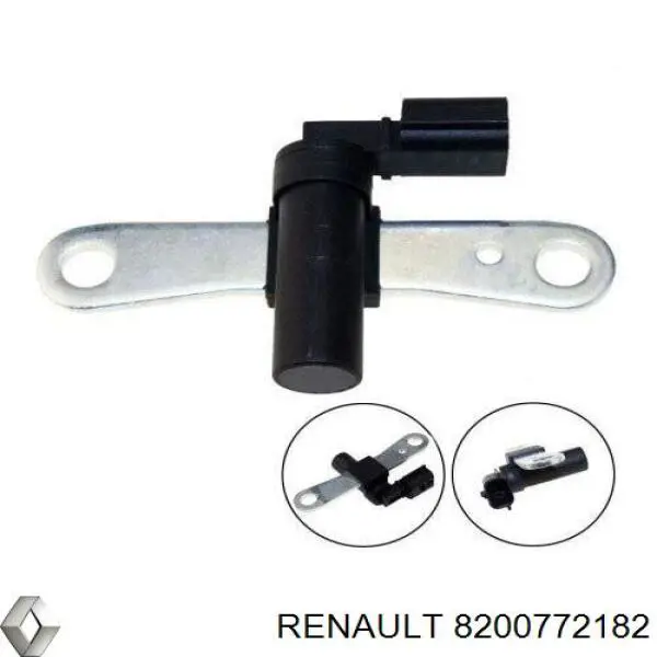 8200772182 Renault (RVI) Sensor de posição (de revoluções) de cambota