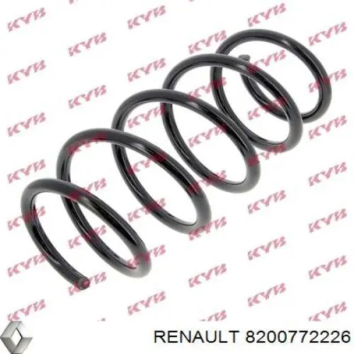 8200772226 Renault (RVI) Mola dianteira