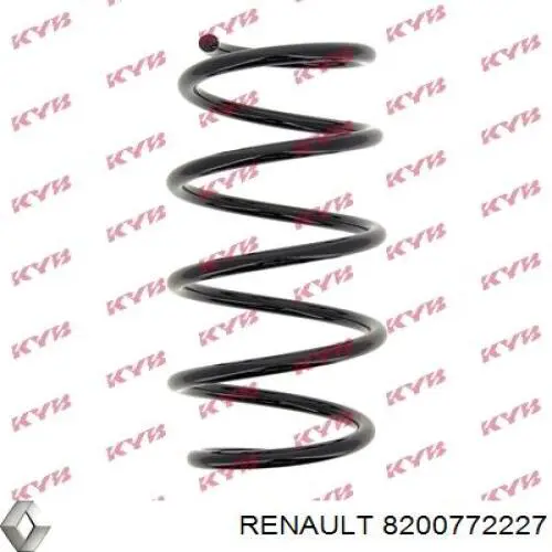 8200772227 Renault (RVI) Mola dianteira