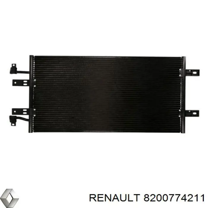 8200774211 Renault (RVI) Radiador de aparelho de ar condicionado