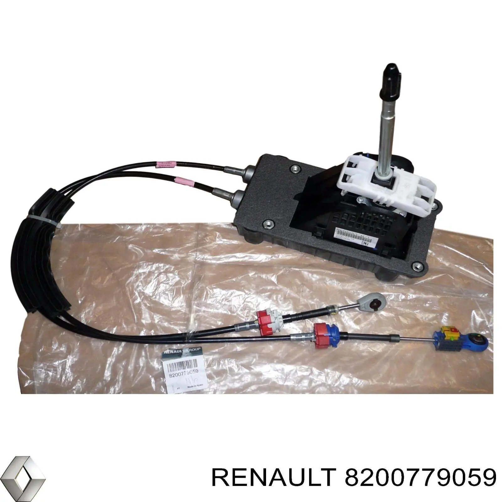 Cabo de mudança duplo 8200779059 Renault (RVI)