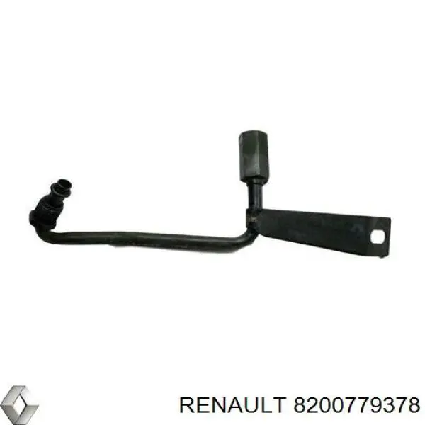 8200779378 Renault (RVI) Tubo (mangueira) de derivação de óleo de turbina