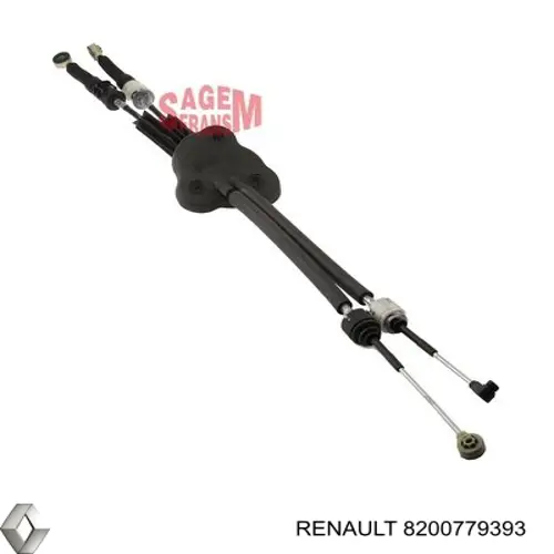 8200779393 Renault (RVI) Cabo de mudança duplo