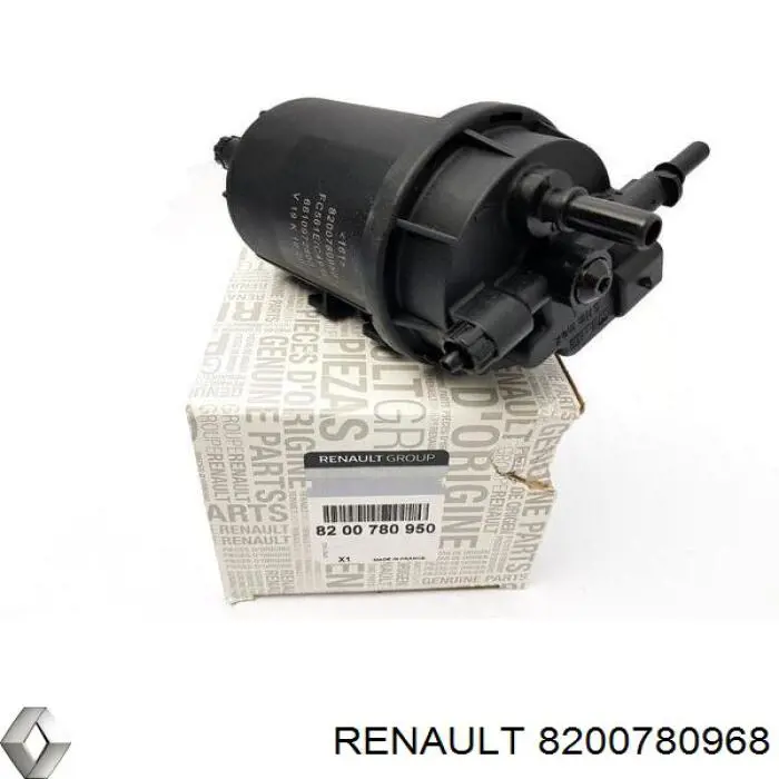 Compre 8200780968 Renault (RVI) Caixa de filtro de combustível