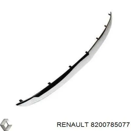 8200785077 Renault (RVI) Moldura da capota