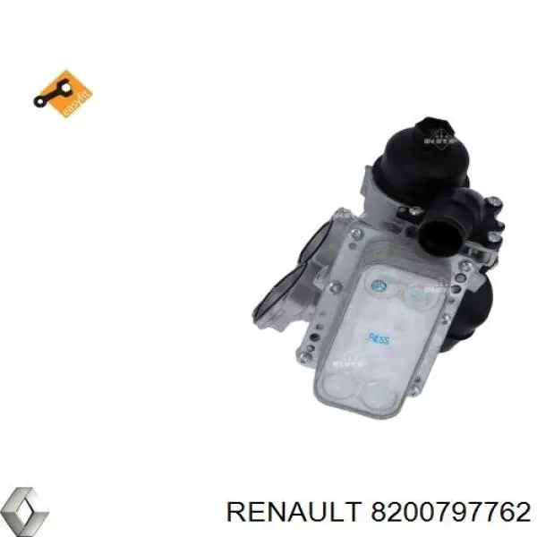 Compre 8200797762 Renault (RVI) Caixa do filtro de óleo