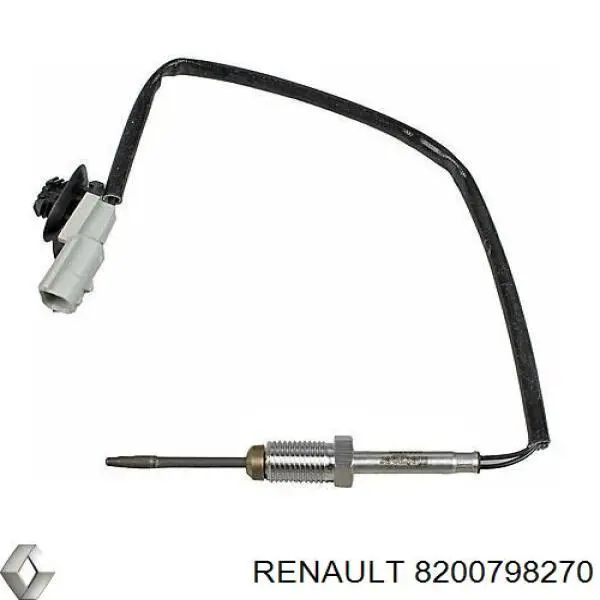 70682514 Jakoparts Sensor de temperatura dos gases de escape (GE), até o catalisador