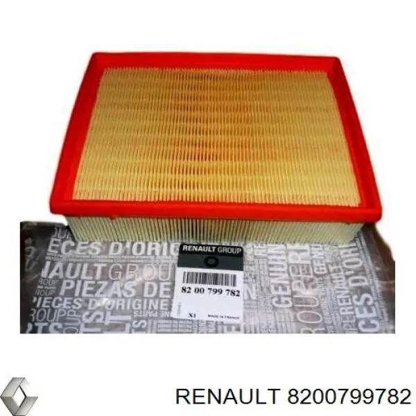 Filtro de ar Renault (RVI) 8200799782 preço, a partir de 23,02 USD