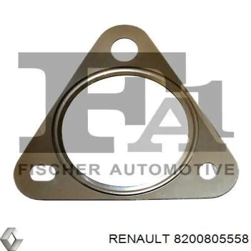 8200805558 Renault (RVI) Vedante de turbina dos gases de escape, escape
