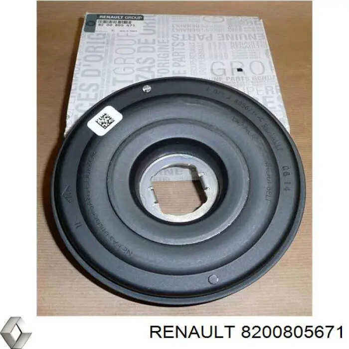 8200805671 Renault (RVI) Polia de cambota