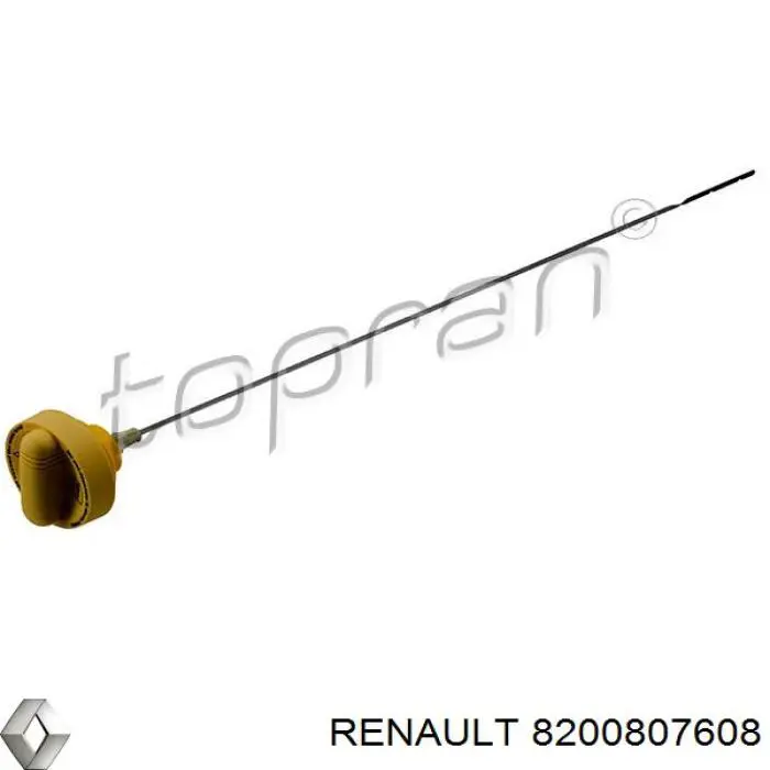 Compre 8200807608 Renault (RVI) Tampa do gargalho de enchimento de óleo